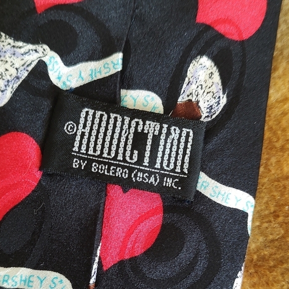 Hershey Kiss Silk Tie by Addiction 4" Wide Retro - Picture 4 of 6